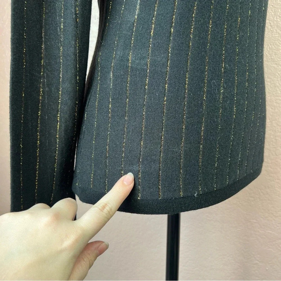 Frame Stripe Crew Long Sleeve Top - Picture 14 of 16